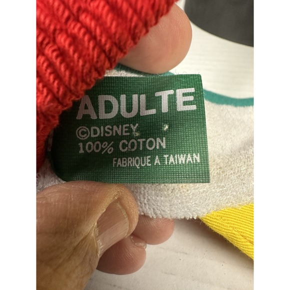 Vintage Retro Disney Euro Disney Visor Cap Elastic Strap - Picture 5 of 5